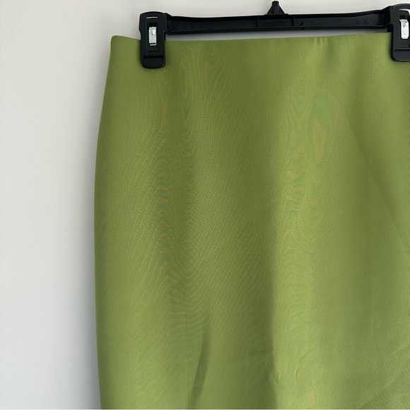 Catherine Malandrino Classic Pencil Skirt in Green Size 6 - Picture 2 of 9